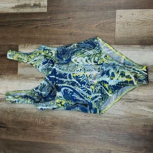 Kiniki Tan Through One Piece Swim Suit Size 8